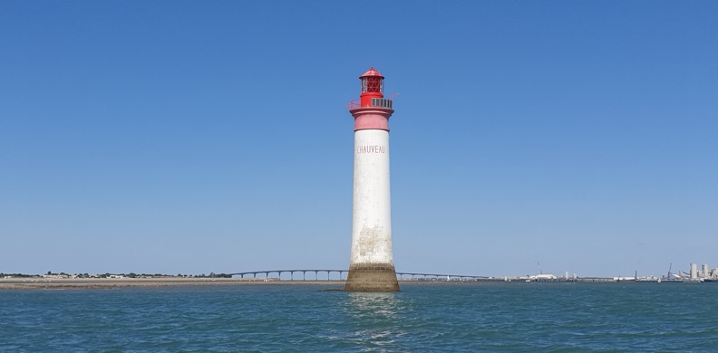 Phare de Chauveau à la pointe de l'île de Ré