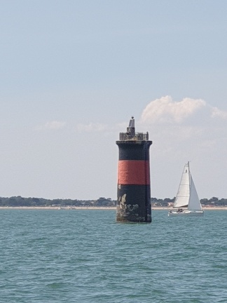 Balise du Lavardin dans le Pertuis d'Antioche