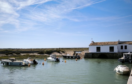 Bateau moulin  marée Port de Loix