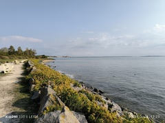 Vue de Fouras depuis côte Ouest Pointe de la fumée